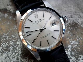 Stunning 1980 Rolex Oyster Perpetual Date Gents Vintage Watch 8
