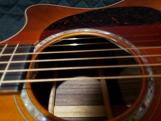 Martin Gpcpa1 Plus Ambertone Acoustic Electric Guitar Limited & Rare