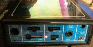 RARE VINTAGE 80s SR&D TOM SCHOLZ ROCKMAN X100 BLUE FACE HEADPHONE AMP 3