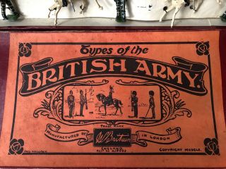 Britains: Extremely Rare Boxed Set - Types Of The British Army Display.  1940/41 10