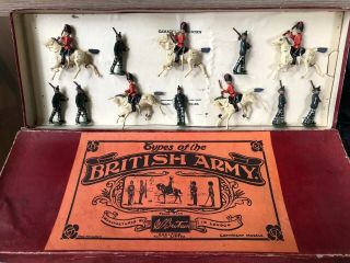 Britains: Extremely Rare Boxed Set - Types Of The British Army Display.  1940/41