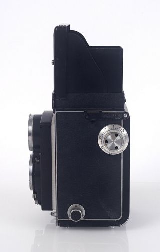 Vintage ROLLEICORD III 1950 ' s TLR Camera With Added 35MM Film Adapter Installed 3