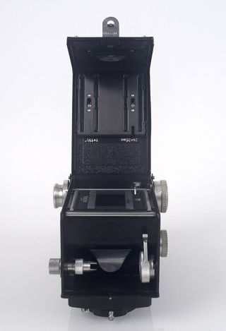 Vintage ROLLEICORD III 1950 ' s TLR Camera With Added 35MM Film Adapter Installed 6