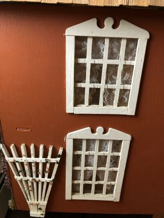 Handmade Vintage Antique Dollhouse 12