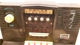 Brumberger 240 Vintage Switchboard Phone set Toy NY Worlds Fair 3