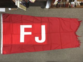 Chicago Cubs Ferguson Jenkins " Fj " 31 Vintage 3x5ft Banner Flag Cy Young 1971