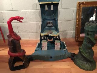 Vintage MOTU Masters of the Universe Eternia Playset He - Man MAIN LION TOWER ONLY 10