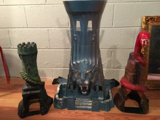 Vintage MOTU Masters of the Universe Eternia Playset He - Man MAIN LION TOWER ONLY 3