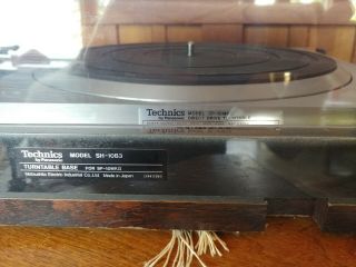 vintage Technics SP - 10MK2 / SH - 10B3 / SH - 10E turntable,  studio quality 8