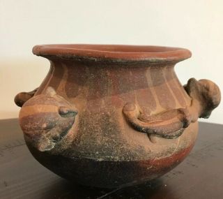 Authentic Pre Columbian Pottery Bowl.  Costa Rica C.  600 - 1200 Ce