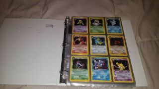 Vintage Pokemon Cards - Team Rocket Complete Set 83/82 Wotc.  62 1st Edition