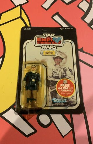 Vintage Star Wars Esb 1982 Hoth Outfit Han Solo Moc