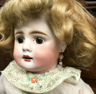 RARE Bahr & Proschild 224 Cabinet Doll - MARY ANN HALL COL.  Antique Bisque German 10