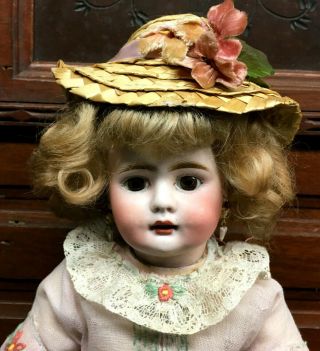 Rare Bahr & Proschild 224 Cabinet Doll - Mary Ann Hall Col.  Antique Bisque German