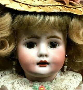RARE Bahr & Proschild 224 Cabinet Doll - MARY ANN HALL COL.  Antique Bisque German 3