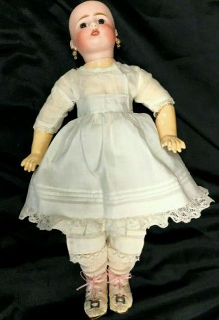 RARE Bahr & Proschild 224 Cabinet Doll - MARY ANN HALL COL.  Antique Bisque German 7