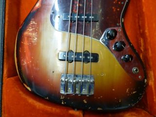 Vintage 1970 ' s Fender Jazz Bass w\OHSC 5