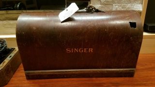 Vintage Singer Sewing Machine - June 26th 1928.  Order.  Serial Ac210106