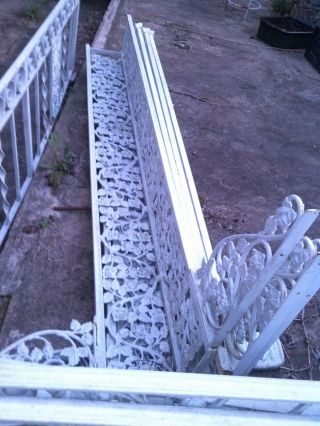 Vintage Wrought Iron Porch Columns And Railings