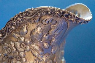 Important Baltimore Silversmiths (1903 - 1905) Sterling Silver Repousse Pitcher 7
