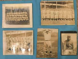 Zinn Beck Vintage Baseball Photos And Bowie Kuhn Autographed Letter