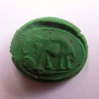 ROMAN ANCIENT ARTIFACT BRONZE CAESAR RING WITH ELEPHANT 6