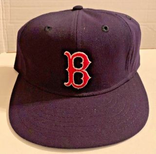 Vintage Boston Red Sox Pro Km Cap Fitted Wool Cap Hat Size 7