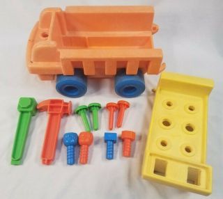 Vintage 1972 Mattel TUFF STUFF POUND - A - TRUCK; Complete with All Parts 2