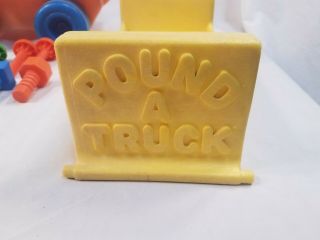 Vintage 1972 Mattel TUFF STUFF POUND - A - TRUCK; Complete with All Parts 5
