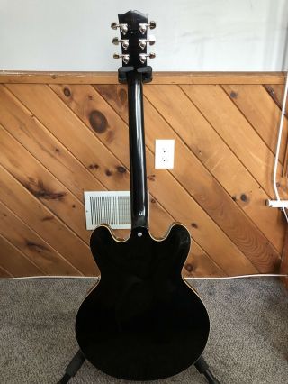 Gibson ES - 335 Traditional Semi - Hollow Vintage Ebony Electric Guitar 2018 8