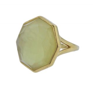 Ippolita Rock Candy Citrine Mother Of Pearl 18k Gold Ring $2995