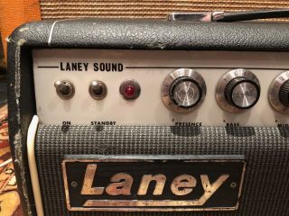 Vintage 1969 Laney Sound Supergroup Series MK1 Session 50w Valve Amplifier Head 2