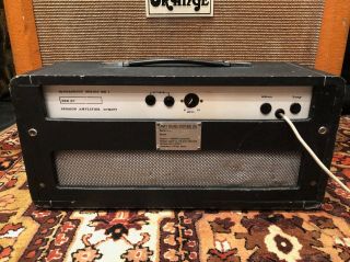 Vintage 1969 Laney Sound Supergroup Series MK1 Session 50w Valve Amplifier Head 4
