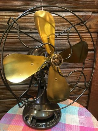 Vintage Emerson " Northwind " Three Speed Oscillating Fan