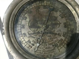 Antique.  Vintage Steam Pressure Gauge