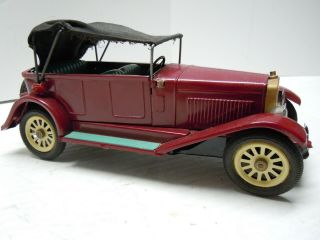Vintage Japan Sss Tin Friction Packard Convertible Car.  A, .  Runs.  No Res