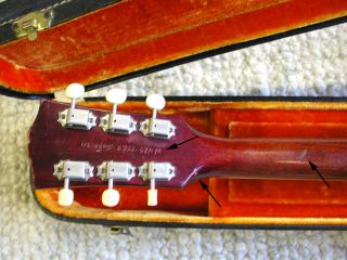 Vintage 1967 Gibson ES - 330TDC,  Dual P90 Pickups,  Cherry Red Hollowbody,  OrigCase 11