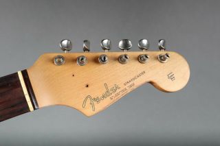 Vintage 1963 Fender Stratocaster Neck Rosewood Fretboard Clay Dots w/ Kluson 10