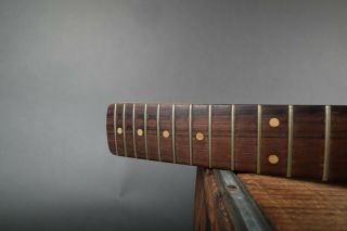 Vintage 1963 Fender Stratocaster Neck Rosewood Fretboard Clay Dots w/ Kluson 6