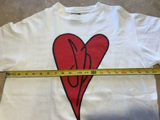 Vintage 1990s SMASHING PUMPKINS Heart Shirt Siamese Dream Size LARGE concert vtg 4