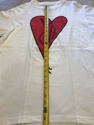 Vintage 1990s SMASHING PUMPKINS Heart Shirt Siamese Dream Size LARGE concert vtg 5