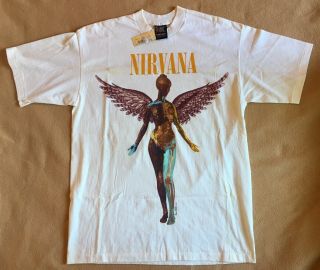 Vintage Nirvana In Utero T - Shirt Xl - Still With Tags