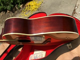 Vintage Harmony Sovereign H1260 Acoustic Guitar w/Original Case - 9