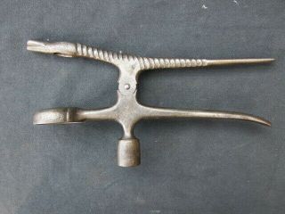 Antique rare Leveaux type Lever Corkscrew 2