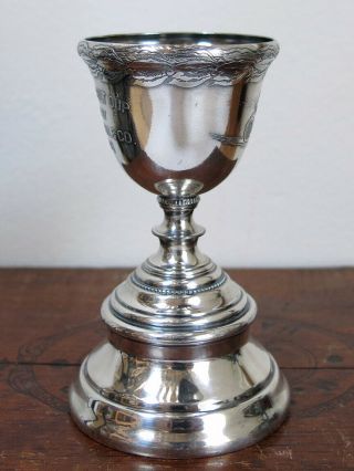 Rare 1908 Vanderbilt Cup Race Locomobile Silver Cup Trophy Forbes Co Robertson 6