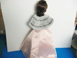 1956 Madame Alexander CISSY DOLL Tagged PINK FORMAL GOWN 5
