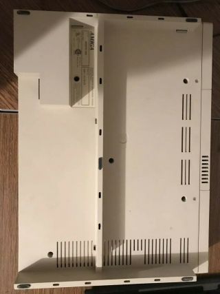 Vintage AMIGA 1000 Personal COMPUTER SYSTEM With Keyboard Power Cables Disk 6