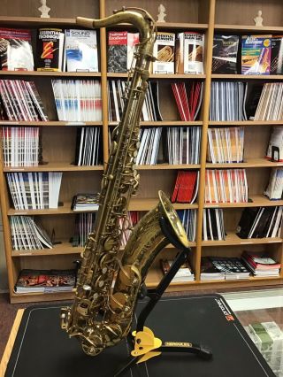 Selmer Mark Vii Tenor Saxophone Vintage 1977 Lacquer Pro Sax France 6