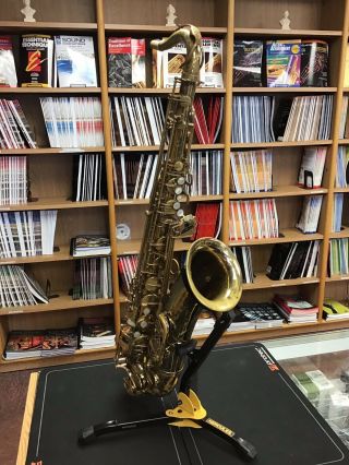 Selmer Mark Vii Tenor Saxophone Vintage 1977 Lacquer Pro Sax France 7