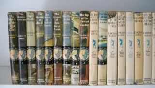 Vintage Set of NANCY DREW MYSTERY STORIES - Vol.  1 - 54 Copyright 1930 - 1977 2